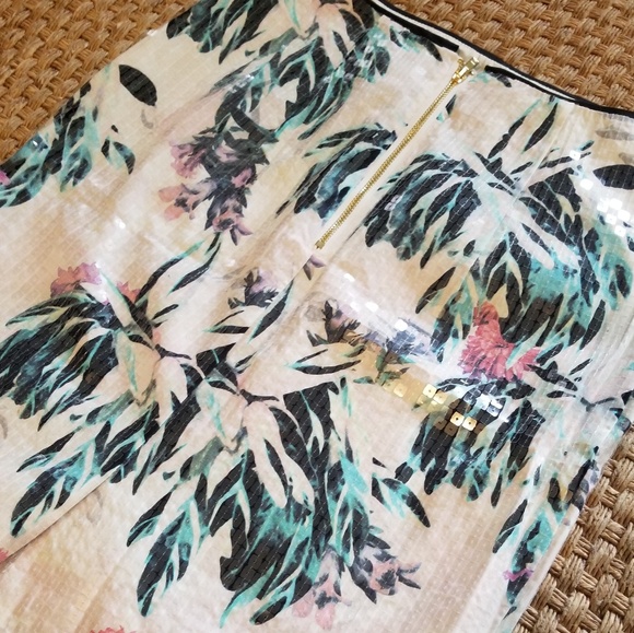 H&M Sequin Mini Skirt (S) - Picture 5 of 6